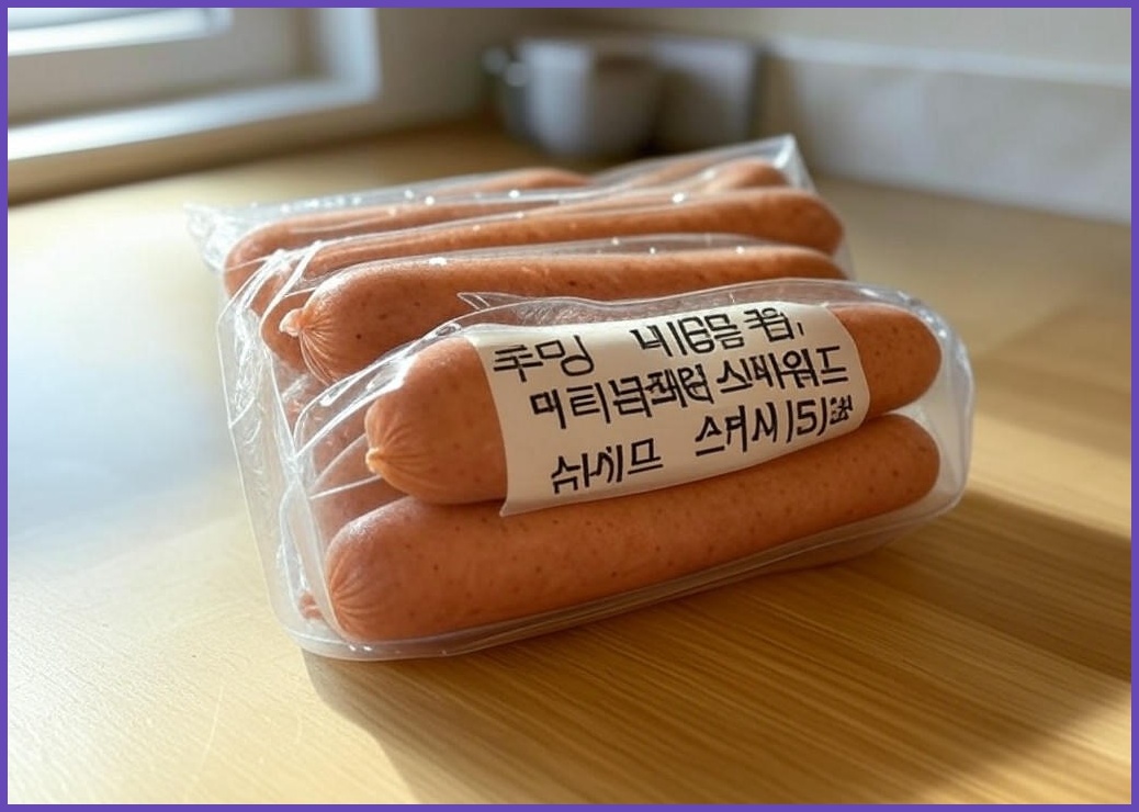 쟌슨빌 베다위드체다 소시지 (냉동) - 이미지 1
