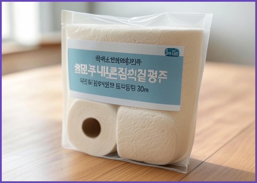 쿠팡베이직 네추럴 3겹 천연펄프 롤화장지 30m - 이미지 1