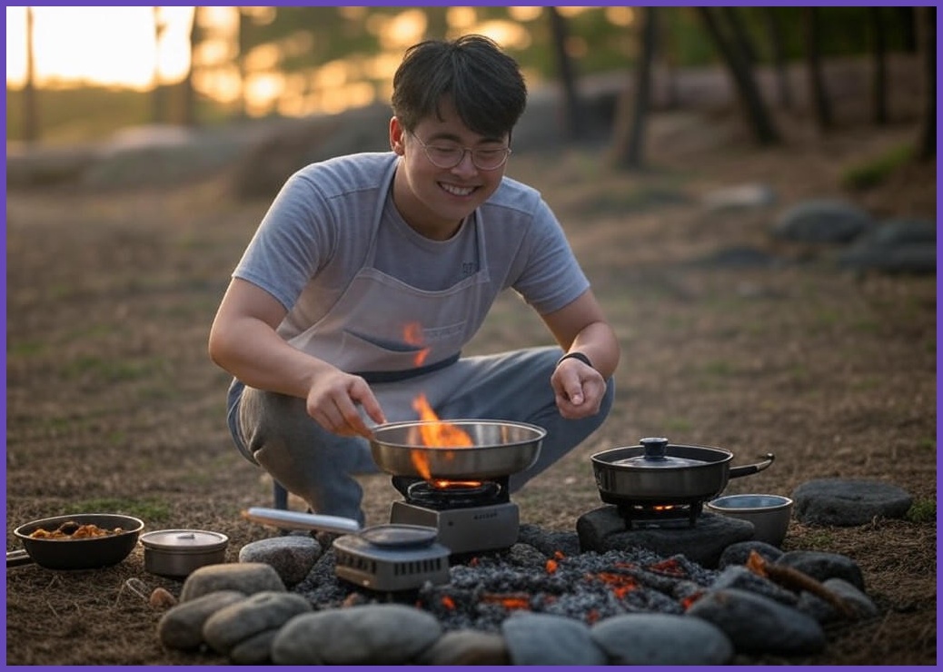 쿡솜씨 신림동식 깻잎매콤순대볶음 밀키트 캠핑 음식 요리 유튜버 햇님 추천, 1개, 530g