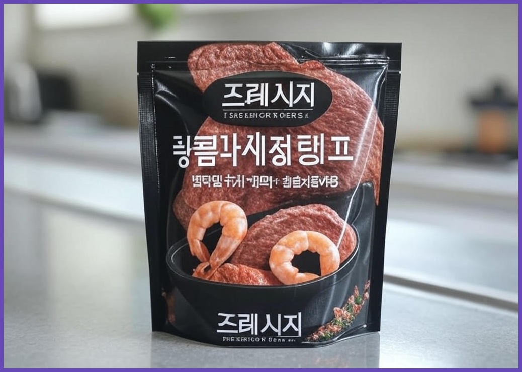 [프레시지] 블랙감바스 SET (블랙라벨스테이크+감바스알아히요) (냉장), 1세트, 420g